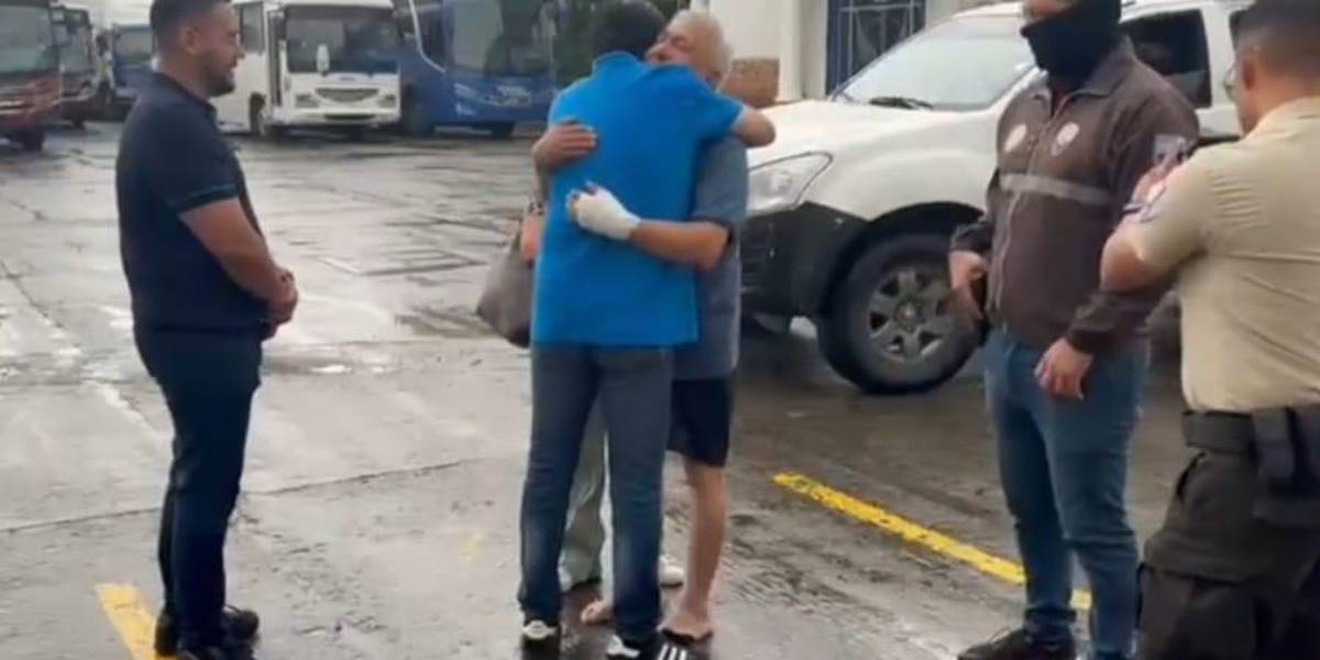 Guayaquil: En 10 horas, la Policía rescató a adulto mayor que fue secuestrado al pie de su casa