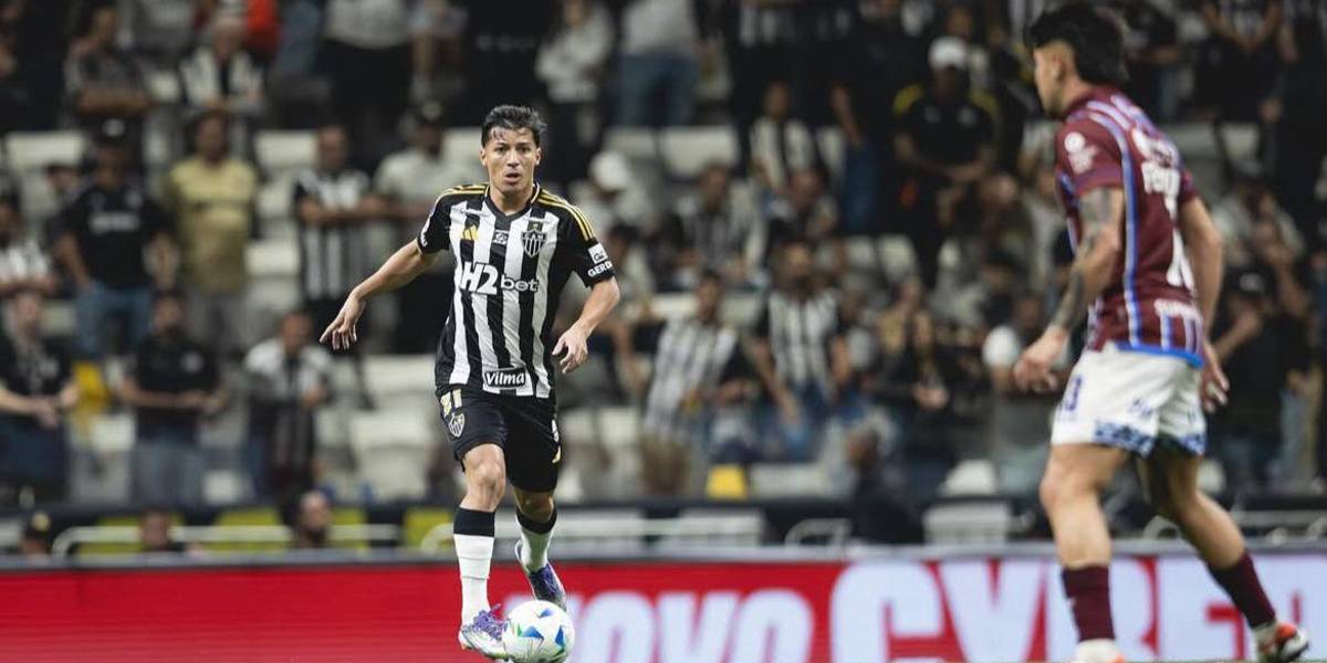 El Atlético Mineiro, con Alan Franco de titular, derrotó a Godoy Cruz en Copa Sudamericana