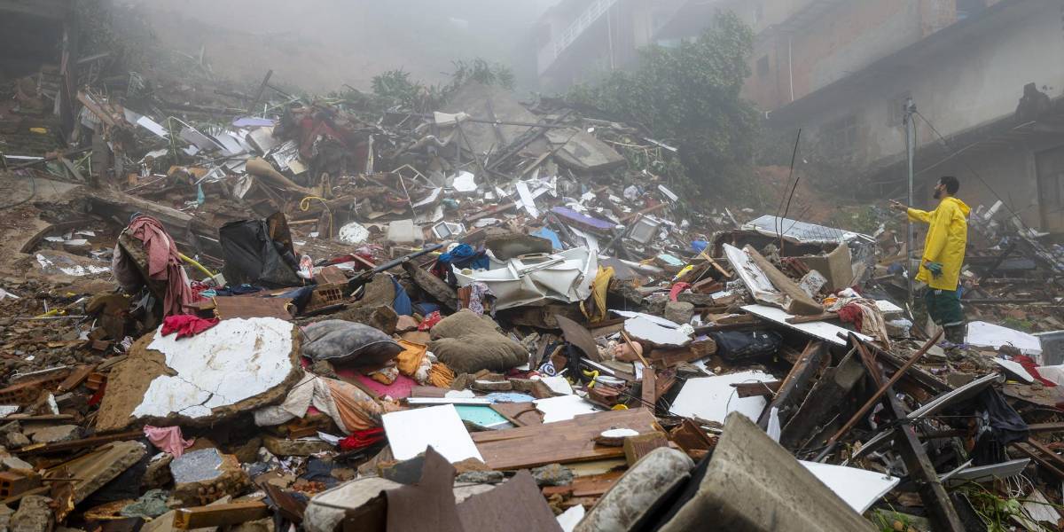 Al menos 24 fallecidos en Brasil por fuertes lluvias, según nuevo balance