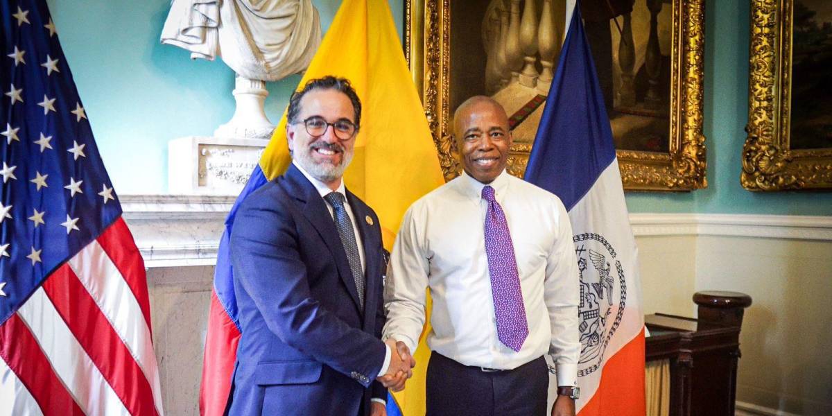 El alcalde de Nueva York visitará Quito en el marco de una gira para abordar la crisis migratoria