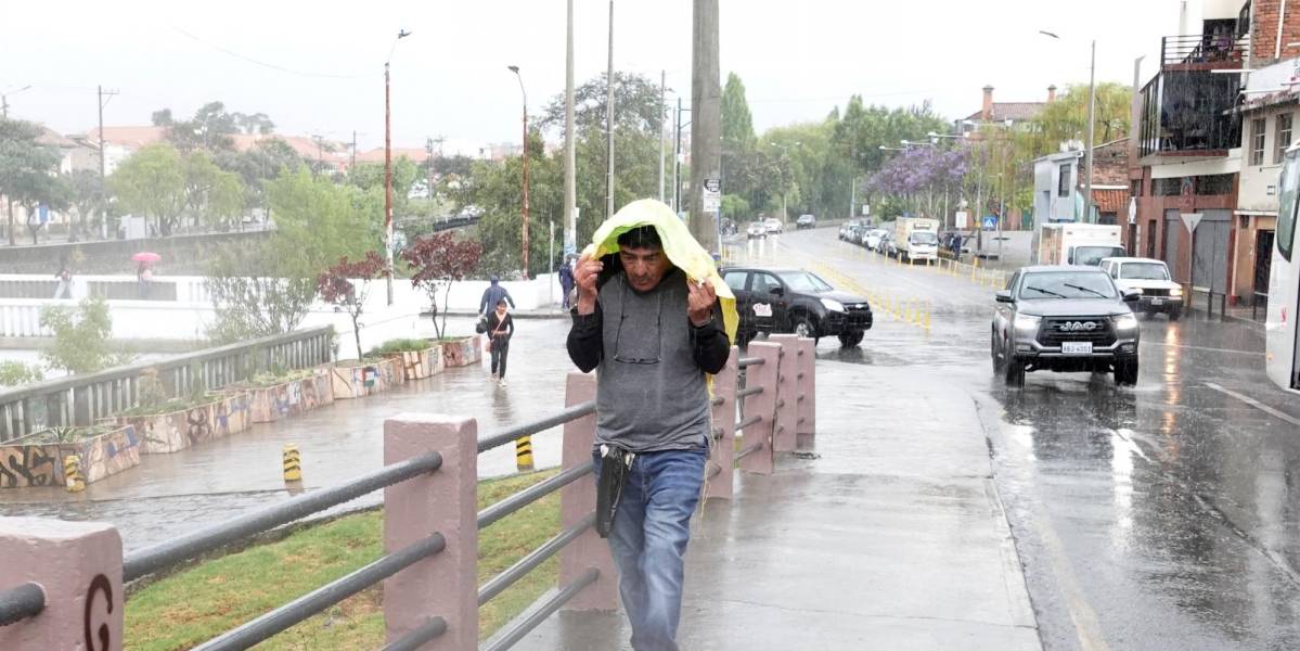Clima Ecuador: Lluvias moderadas y fuertes se esperan este 11 de marzo, según Inamhi