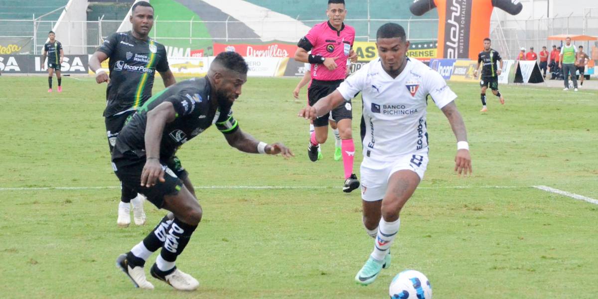 Orense corta la racha de triunfos de Liga de Quito en Liga Pro