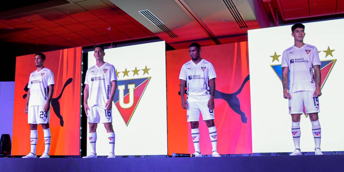 Liga de Quito presentó su nueva indumentaria para este 2024