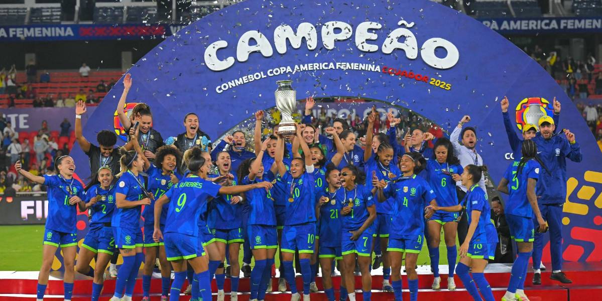 ¡Final inédita! Brasil derrotó en penales a Colombia y alzó su novena Copa América Femenina