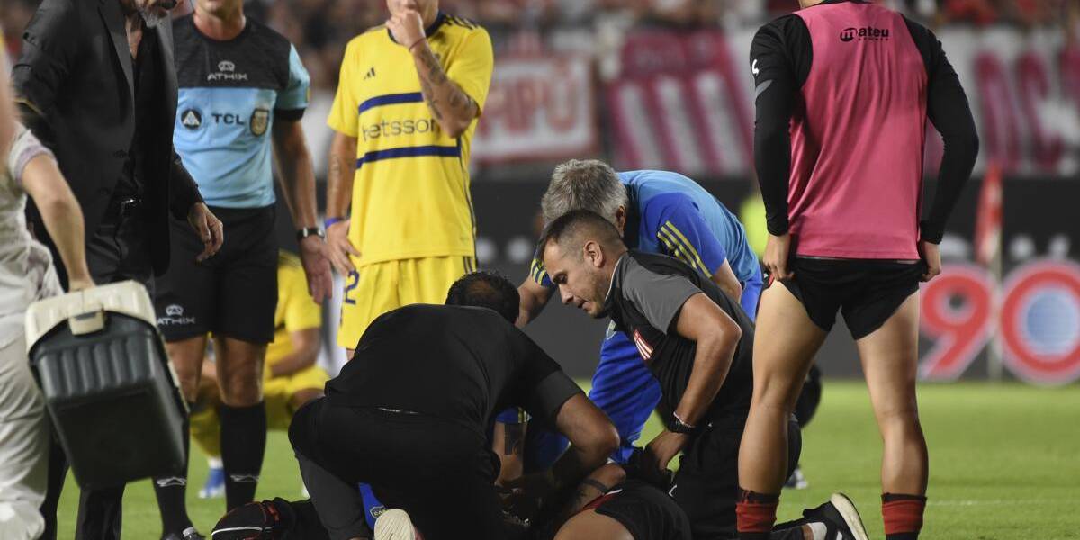 Javier Altamirano se desploma y convulsiona en pleno Boca Juniors vs. Estudiantes