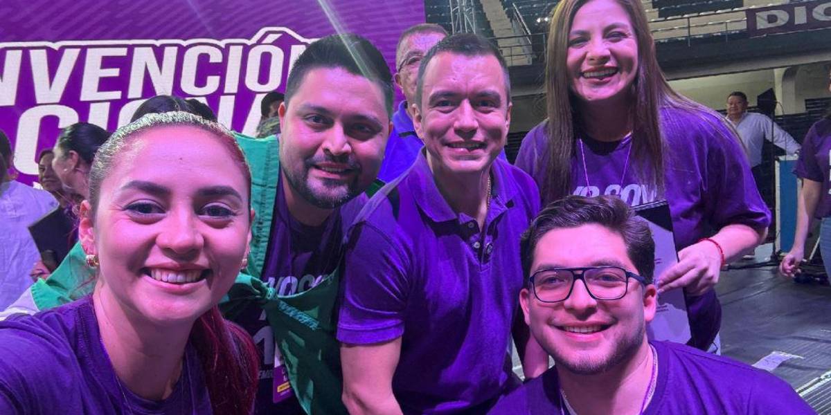 Daniel Noboa en la convención nacional de ADN: Somos criticados por los que nunca pudieron hacer nada