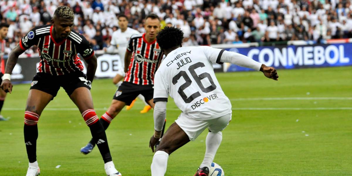 Copa Sudamericana: Liga de Quito cumplió y derrotó al São Paulo con un Jhojan Julio como figura