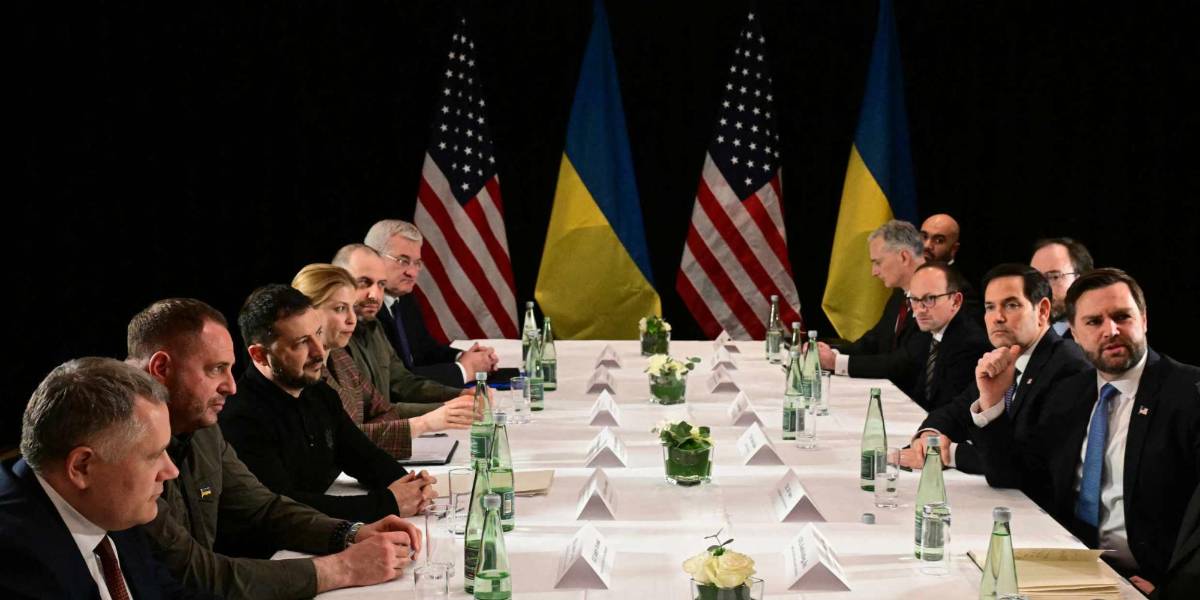 El vicepresidente de EE. UU. se reunió con Zelenski para negociar un acuerdo de paz duradero