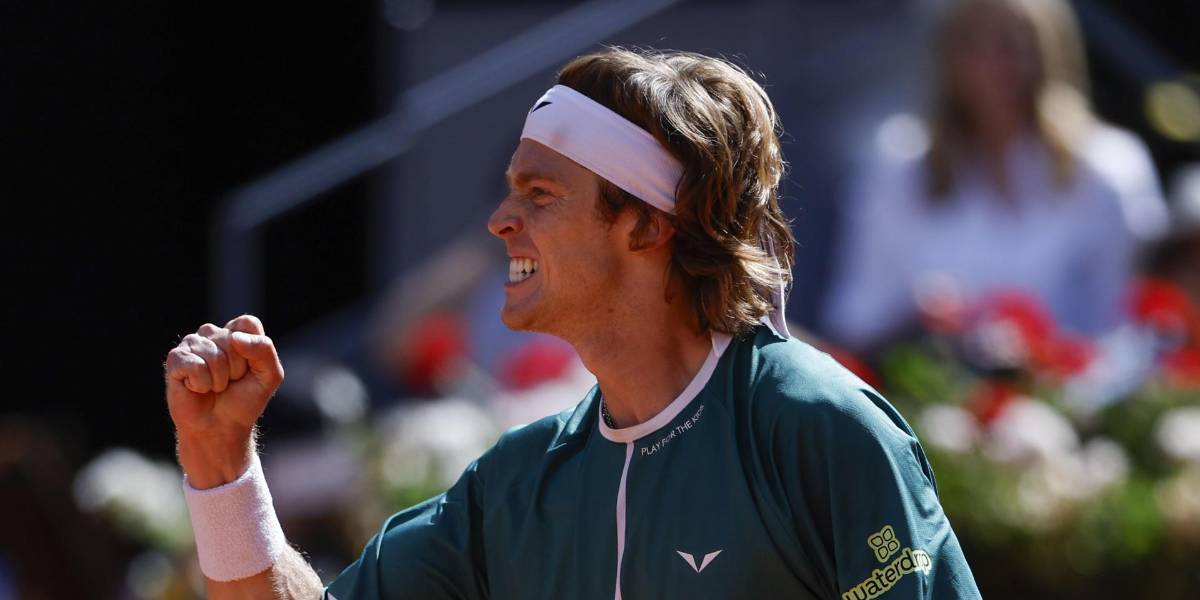 Rublev gana a Fritz y jugará la final del Masters 1000 de Madrid