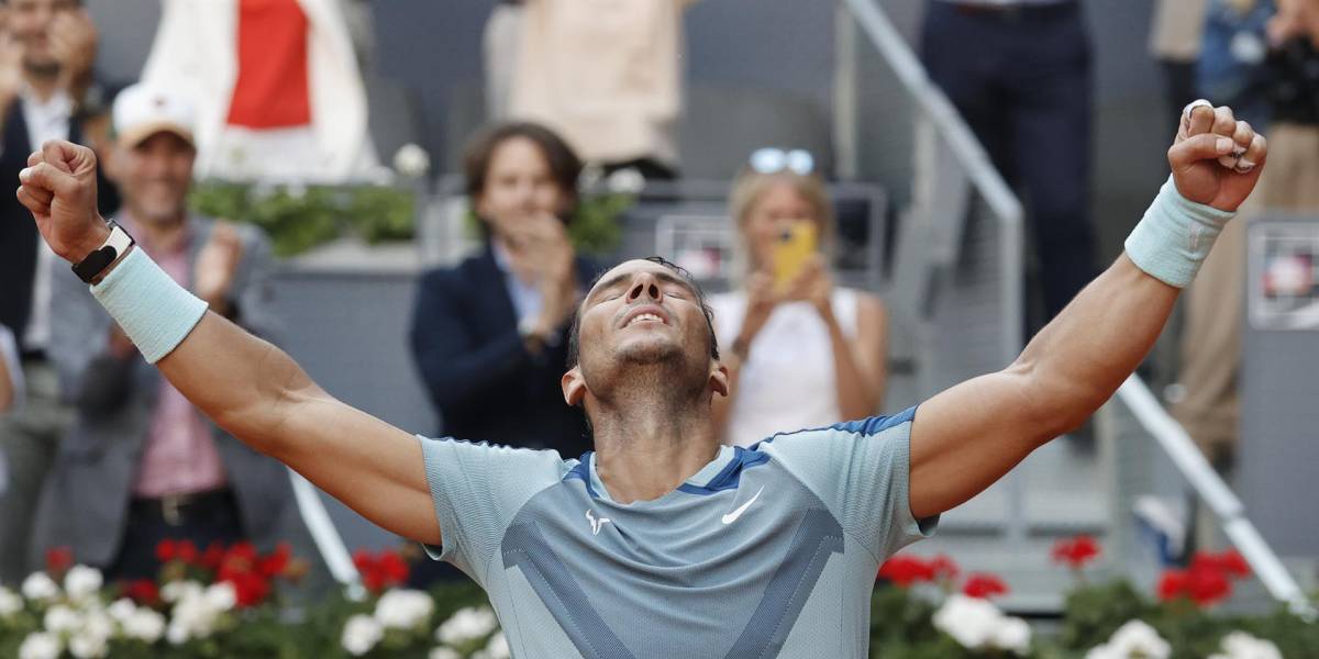 Rafael Nadal ya tiene rival para los cuartos de final del Mutua Madrid Open