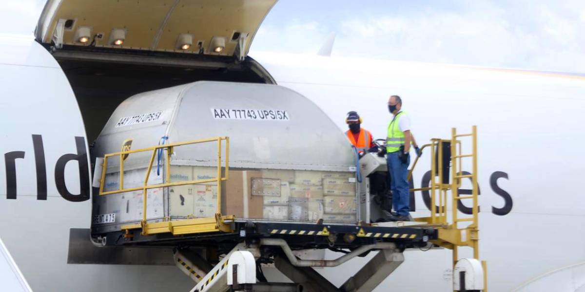 Ecuador recibe un nuevo lote de 255.060 vacunas de Pfizer