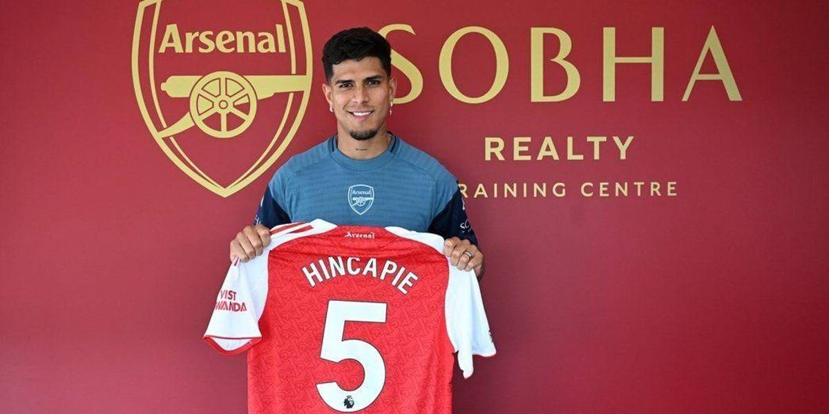 Hincapié, el segundo fichaje más caro en la historia de Ecuador