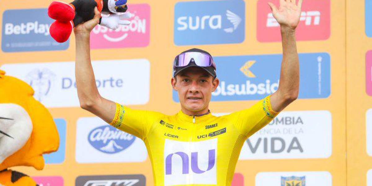 Rodrigo Contreras ganó el Tour Colombia y Richard Carapaz terminó segundo