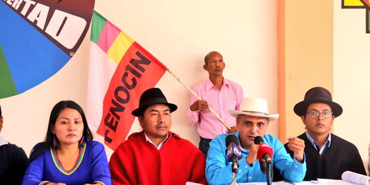 Leonidas Iza, presidente de la Conaie: ¿Nos están amenazando ministro Jiménez y Gobierno?