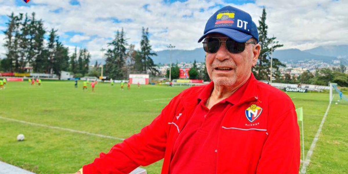 Éver Hugo Almeida regresó a los entrenamientos con El Nacional, después de su cirugía de cadera