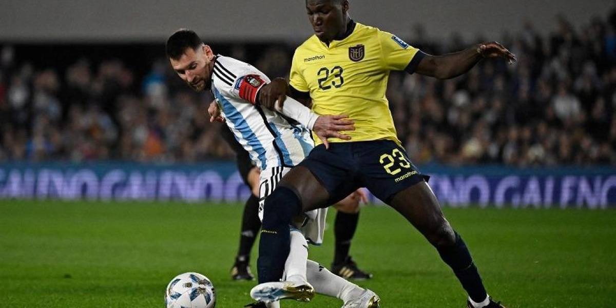 Eliminatorias: Moisés Caicedo sigue en duda para el partido contra Uruguay