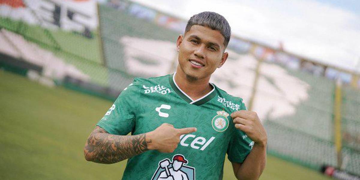 Jordy Alcívar es presentado como nuevo jugador del León mexicano