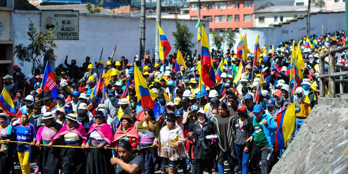 El Movimiento Indígena de Cotopaxi pide abastecerse con provisiones antes del paro nacional