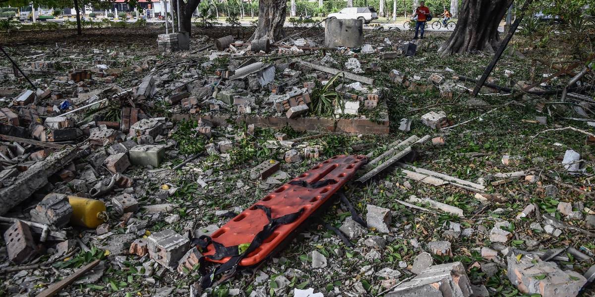 Ataque con explosivos deja cinco heridos y destruye peaje en frontera colombo-venezolana