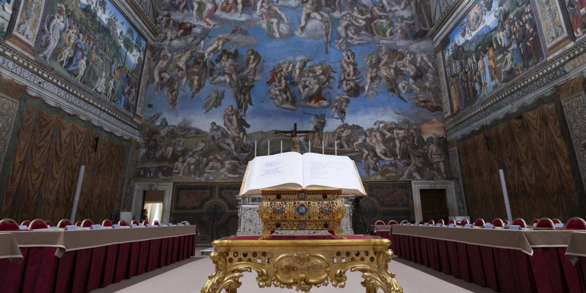 Todo listo para el cónclave que elegirá al sucesor del papa Francisco