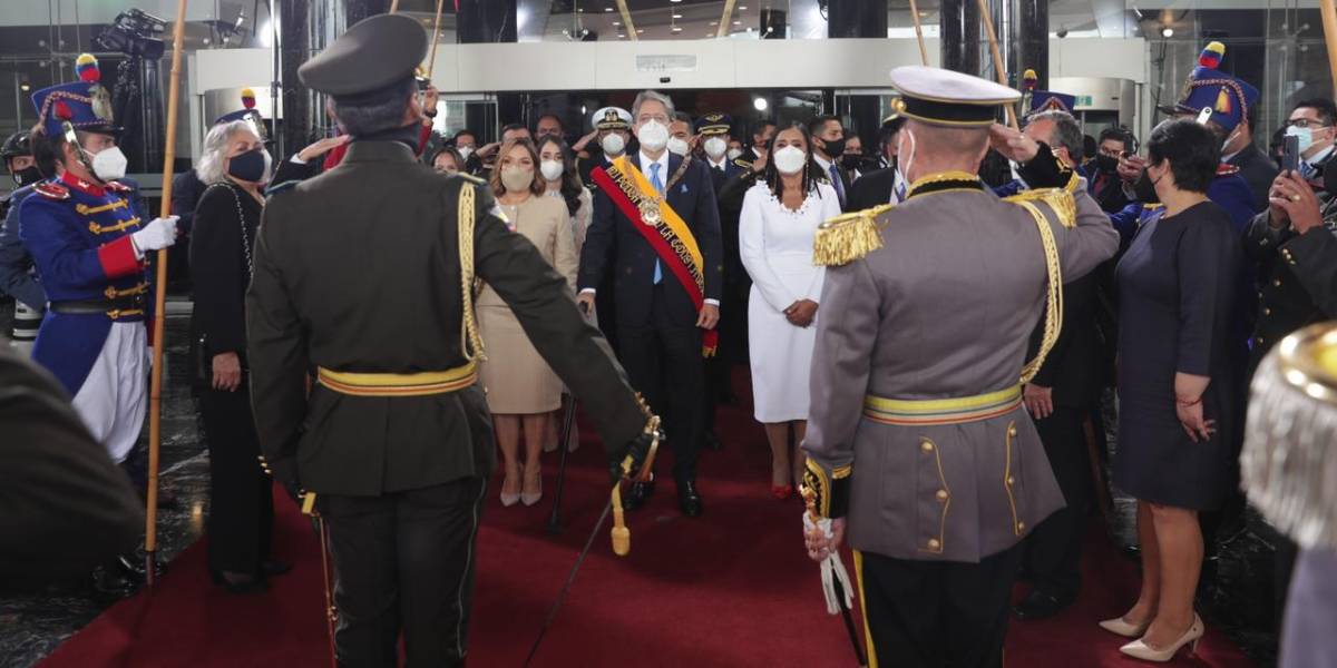 La nueva cúpula de las Fuerzas Armadas designada por Lasso