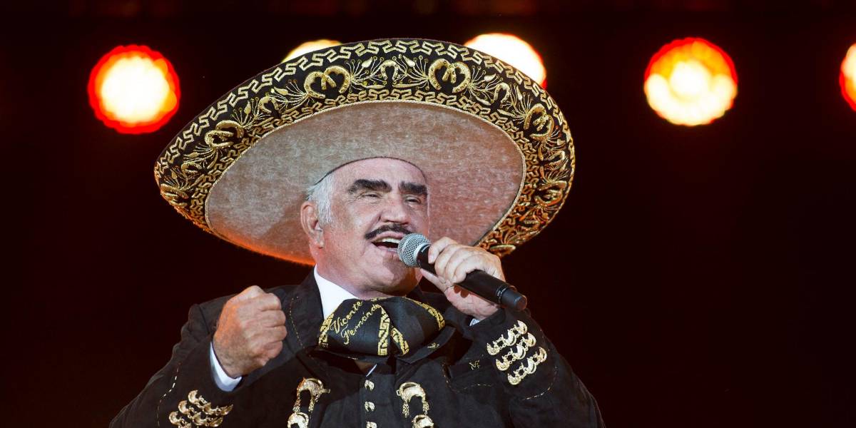 Fallece el ídolo mexicano Vicente Fernández a los 81 años de edad