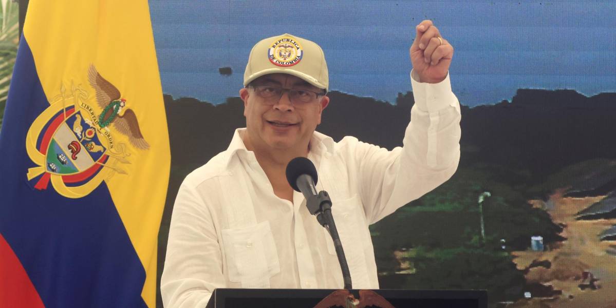 Foto de archivo del presidente de Colombia, Gustavo Petro.