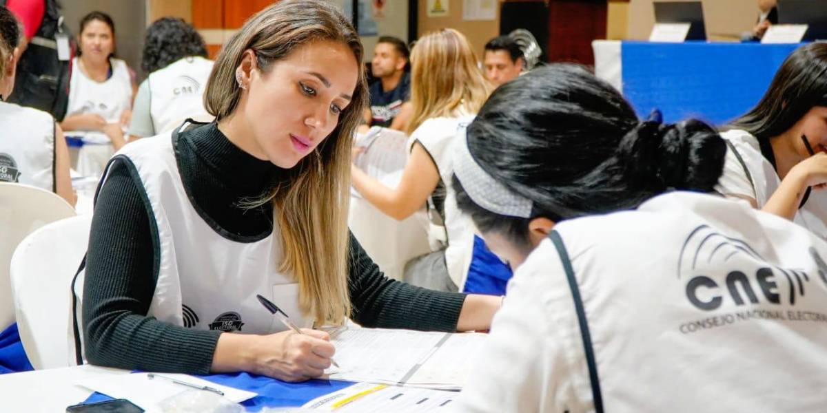 Consulta popular 2024 | El CNE finaliza el escrutinio de actas a escala nacional