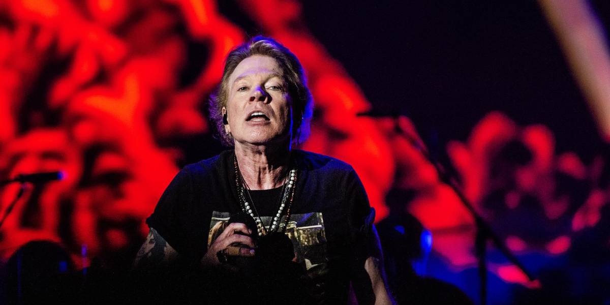 Axl Rose, vocalista de Guns N' Roses, acusado de violación