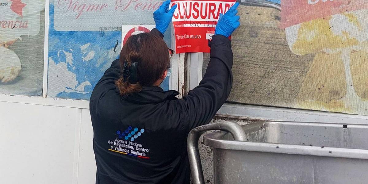 Arcsa clausura una procesadora de lácteos de Tungurahua por contaminación microbiológica