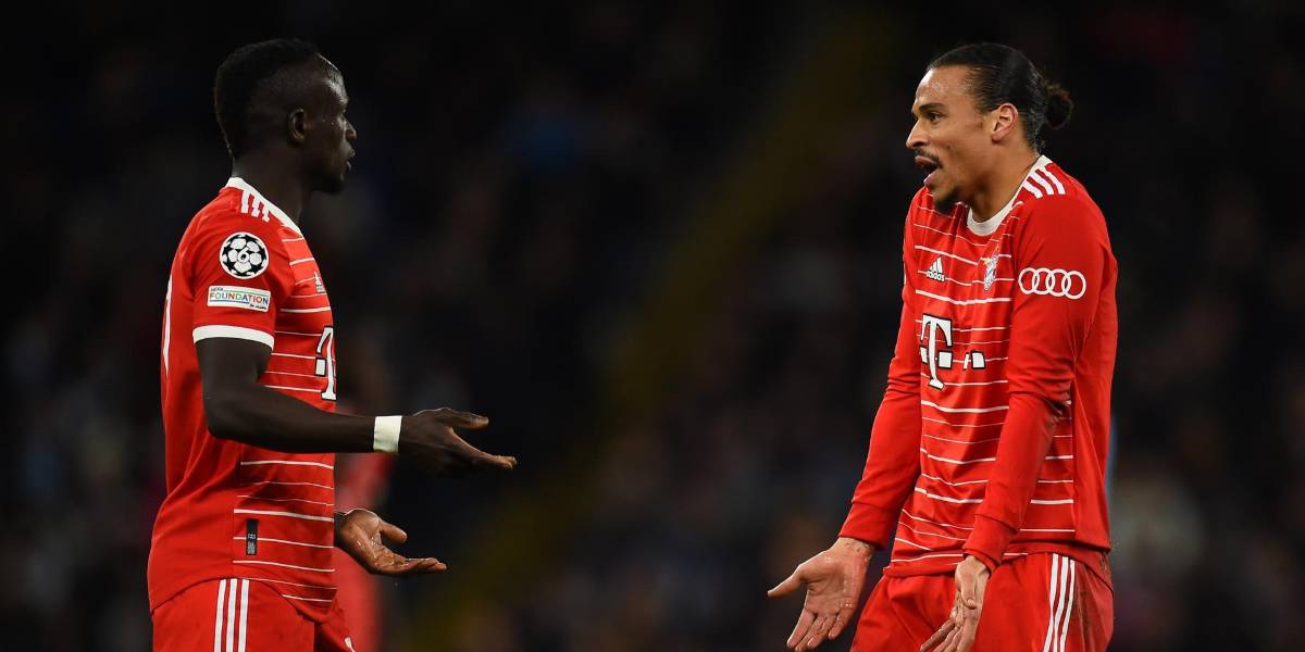 Sadio Mané golpeó a Sané después de la derrota ante el Manchester City