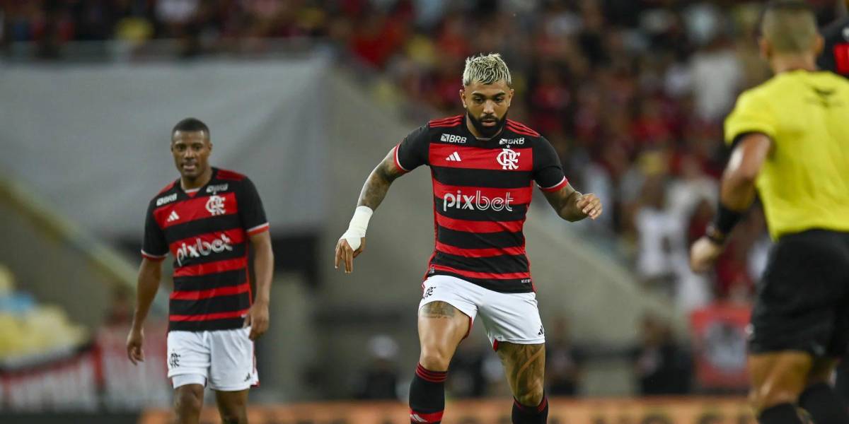 Flamengo le retira la camisa con el número 10 a Gabriel Barbosa tras nueva polémica