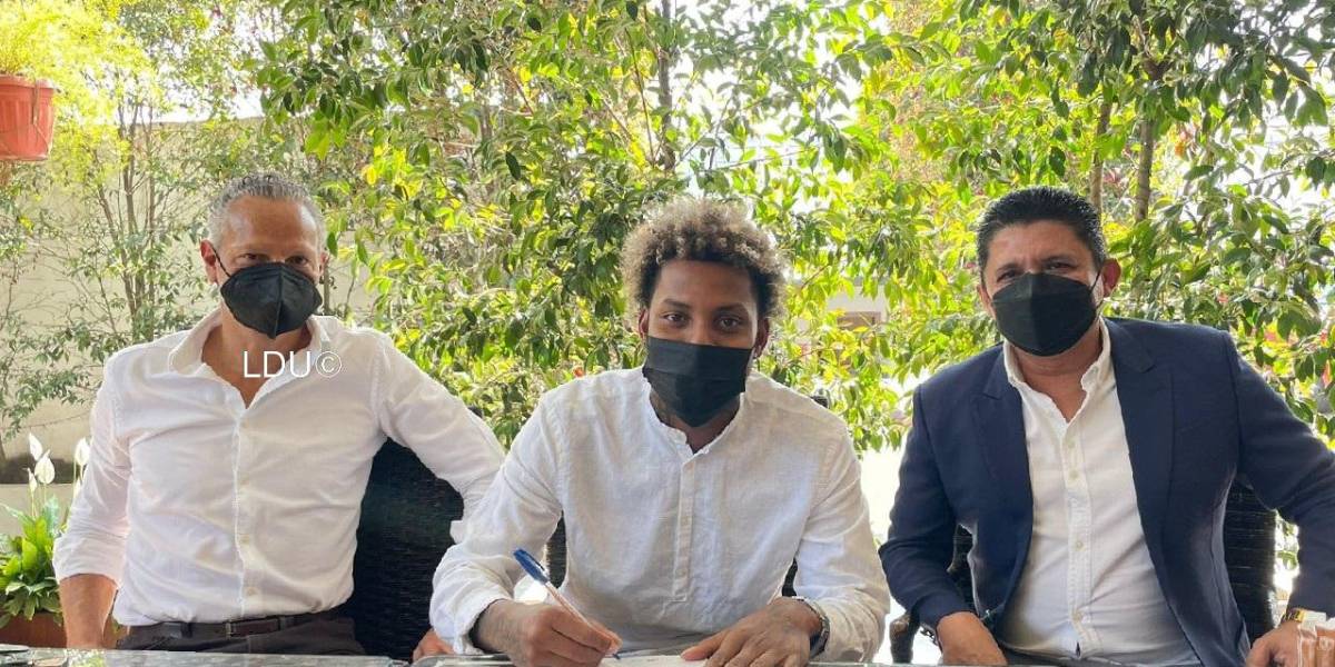 Liga de Quito ficha a Joao Ortiz por 5 años