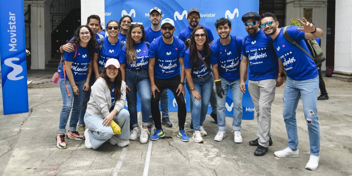 Fundación Telefónica Movistar conmemoró el Día Internacional del Voluntariado Telefónica