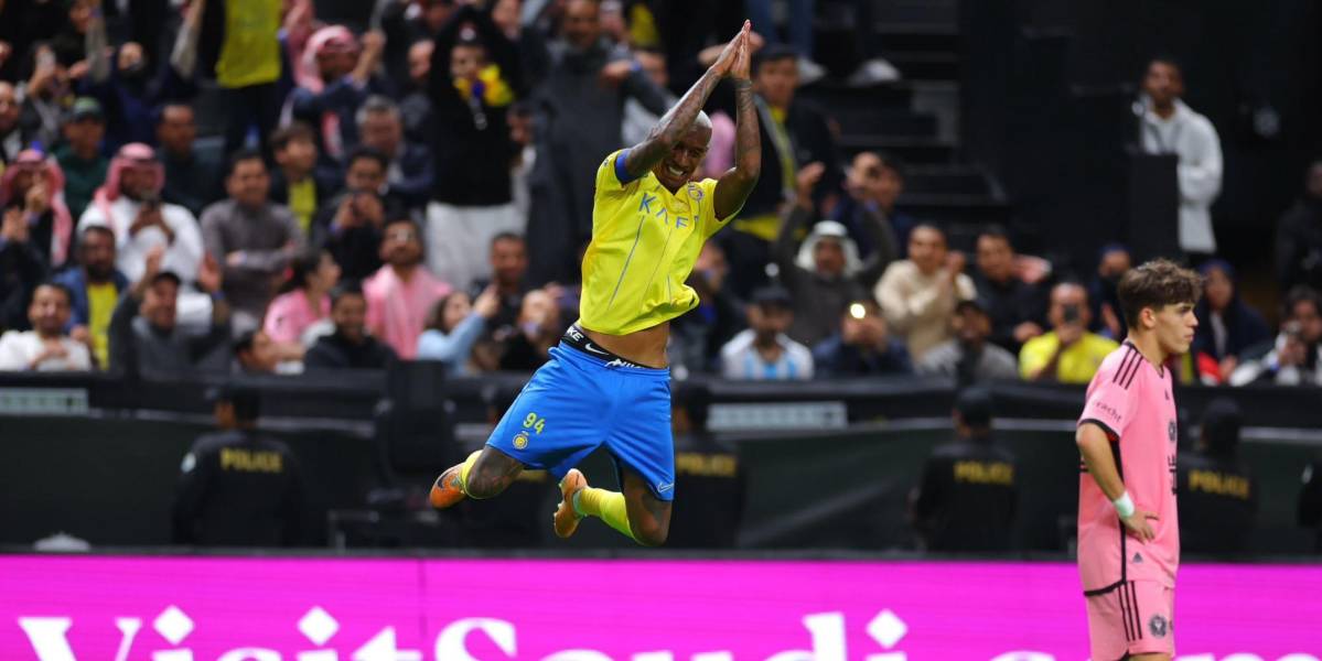Al Nassr, sin Cristiano Ronaldo, goleó 6-0 al Inter Miami, con pocos minutos de Lionel Messi