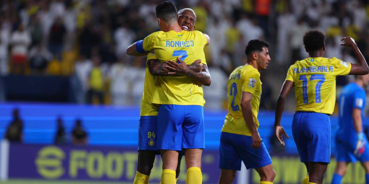 Cristiano Ronaldo marcó dos goles para la victoria del Al Nassr