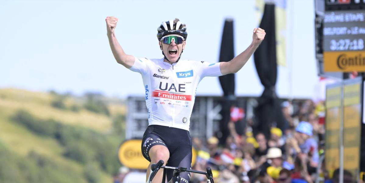 Tour de Francia: Pogacar gana la etapa 20 y Vingegaard se mantiene de líder