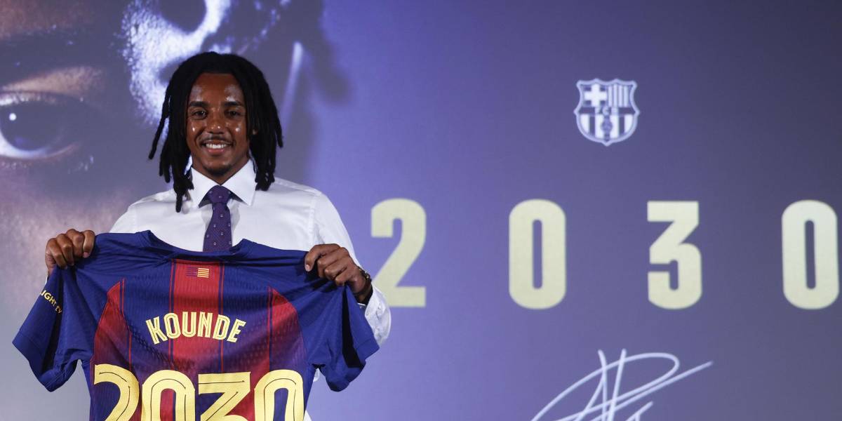 El Barcelona oficializa la renovación del defensa francés Jules Koundé