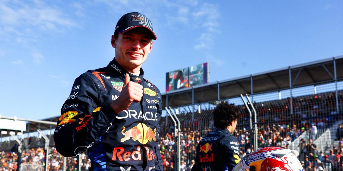 Max Verstappen largará primero en el Gran Premio de Australia