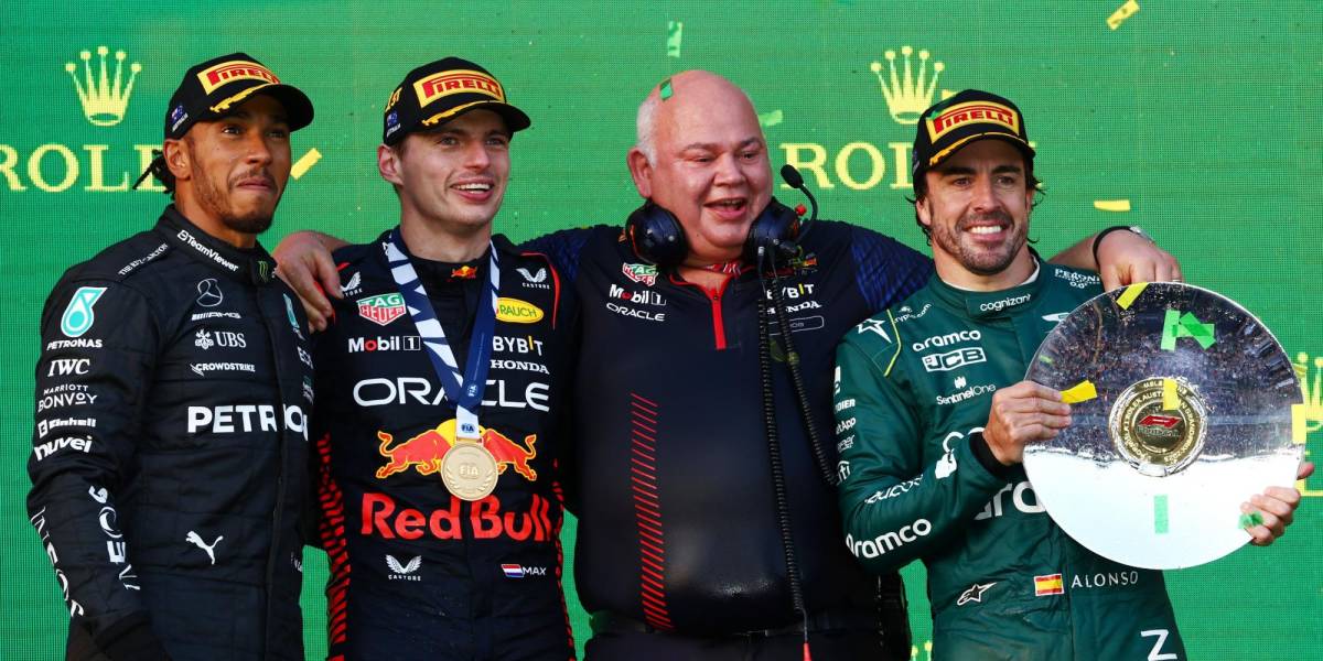 Fórmula 1: Verstappen ganó el GP de Australia y Alonso terminó tercero
