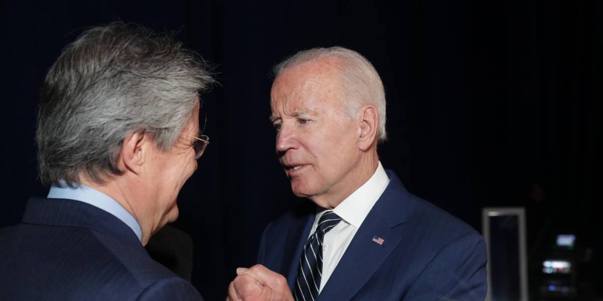 Lasso y Biden se reunieron para tratar cooperación en la lucha contra el narcotráfico