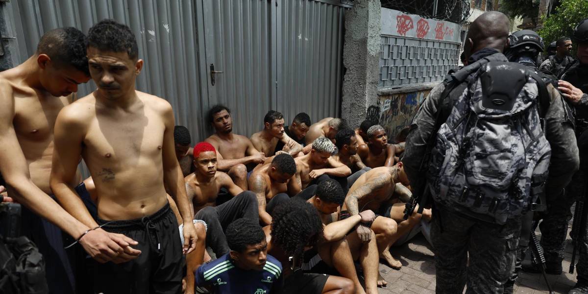 Brasil: Megaoperativo contra el narcotráfico, en Río de Janeiro, deja 60 muertos y 81 detenidos