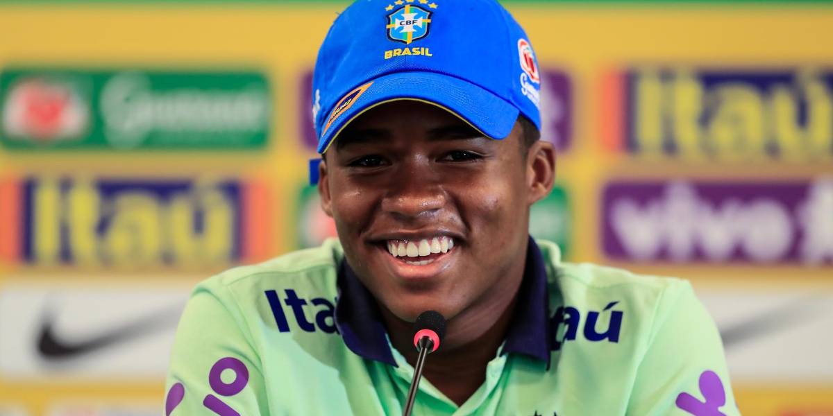 Endrick: No nos faltará garra para poder conquistar la Copa América