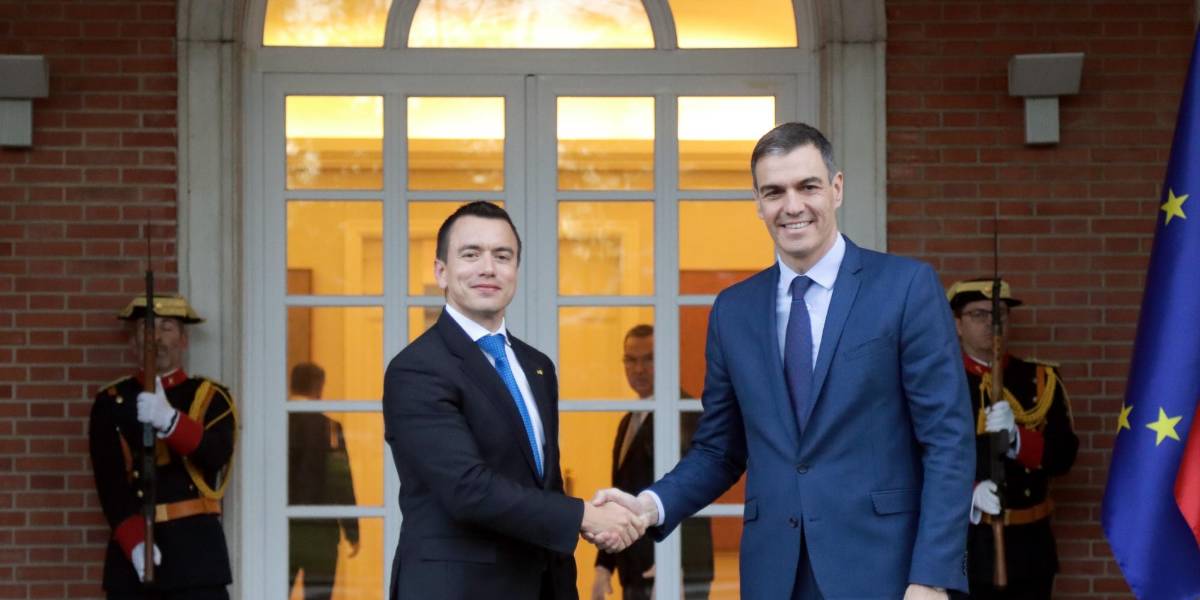 Pedro Sánchez canceló reunión con Daniel Noboa por los apagones en España