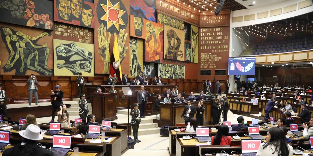 José Luis Nango y Carmen Tiupul no fueron elegidos para la segunda Vicepresidencia de la Asamblea Nacional