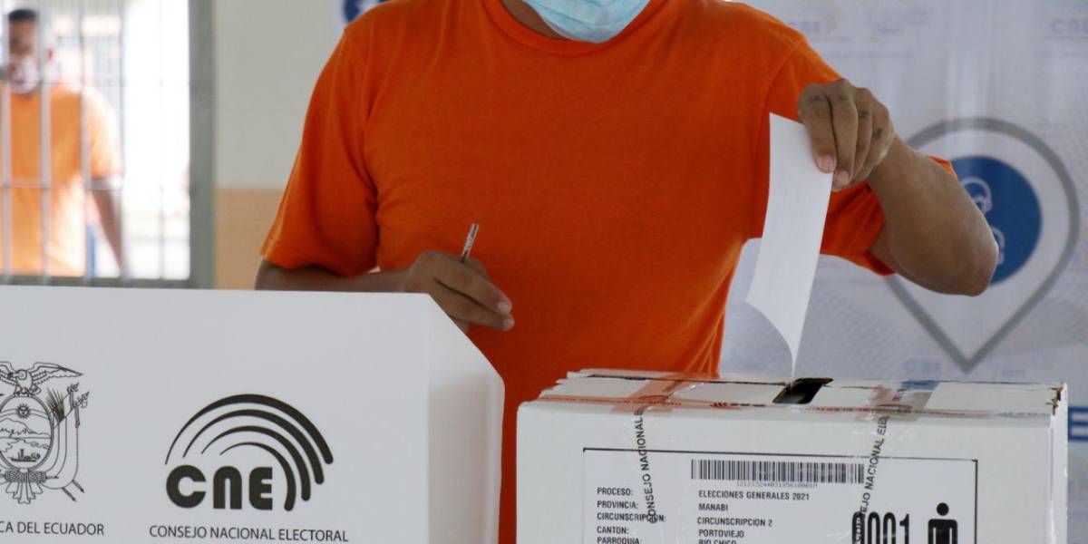 Segunda vuelta 2023: 4 756 presos sin sentencia están habilitados para votar en 39 centros de rehabilitación social