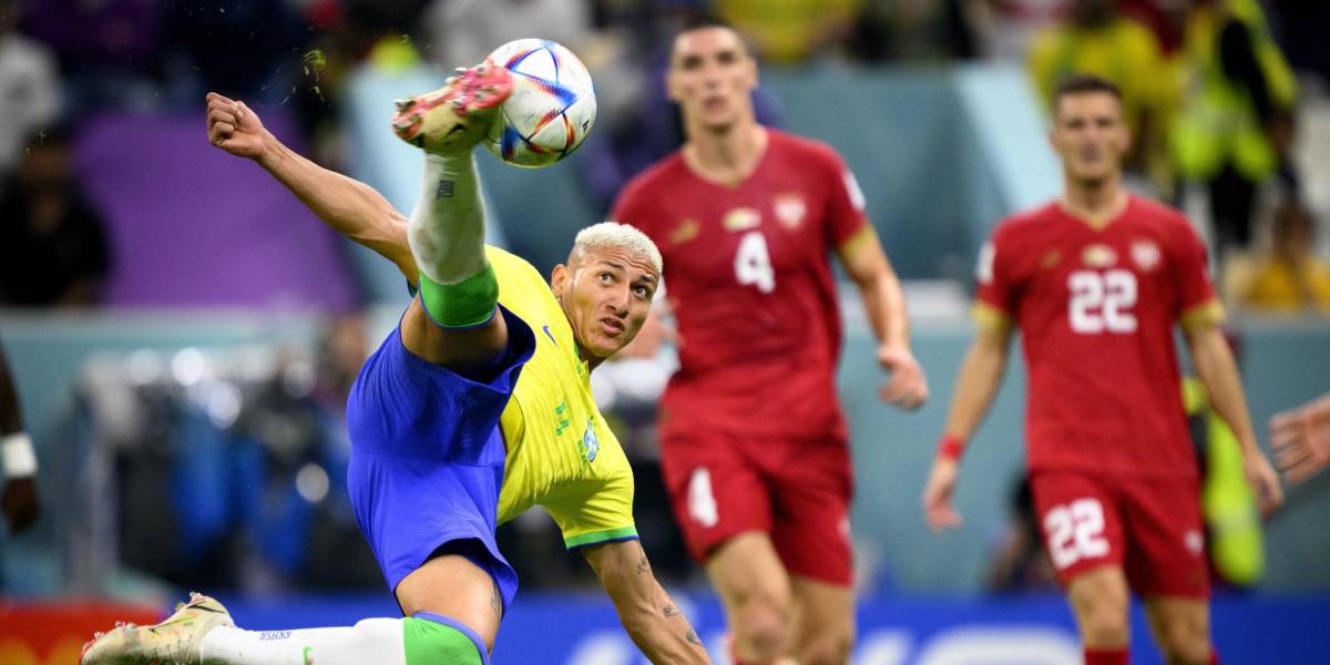 Brasil 2-0 Sebia: Richarlison pone la magia en Qatar