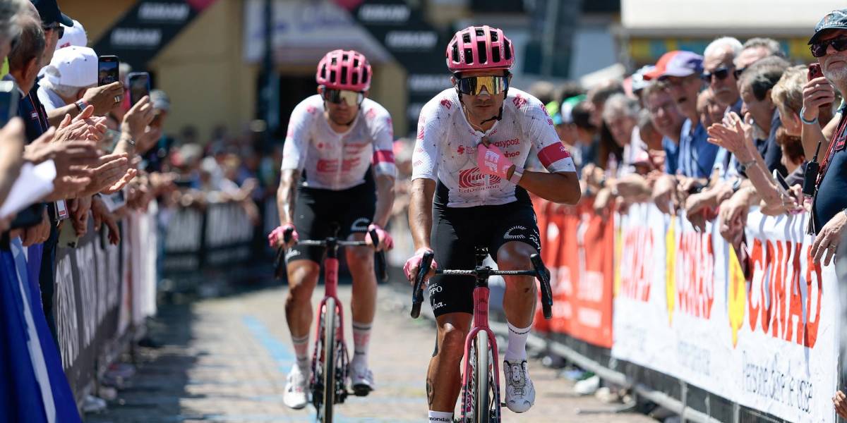 Richard Carapaz: Hice lo mejor que pude en el final y estoy bastante satisfecho