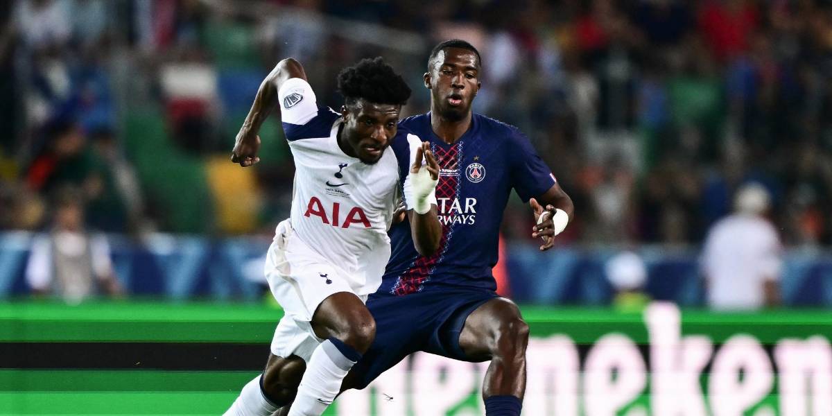 ¡Orgullo tricolor! Los números de Willian Pacho en la final de la Supercopa de Europa