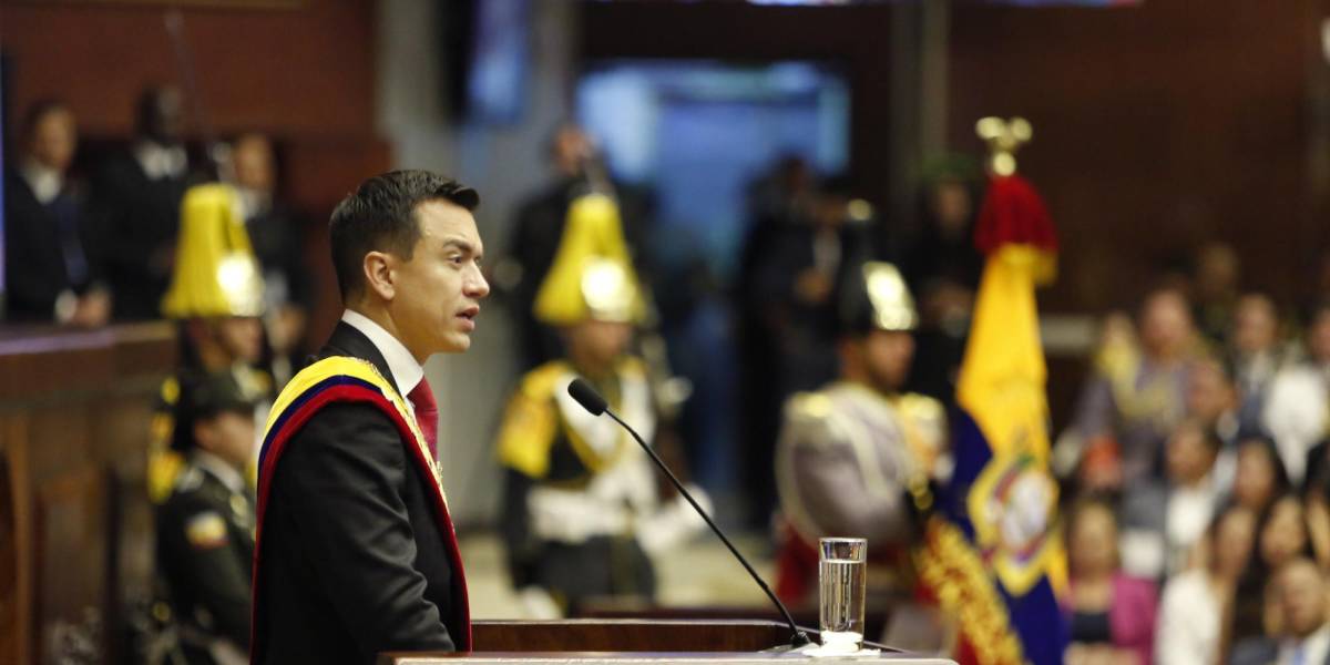 Los cinco ejes que abordó Daniel Noboa en el Informe a la Nación